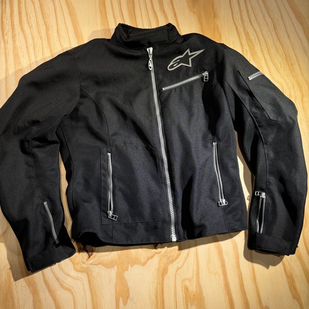 Alpinestars Women's Stella Motorcycle Riding Protective Jacket w/ pads Small
